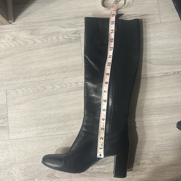 Aquatalia Water Resistance Leather Tall Boot - Picture 9 of 10